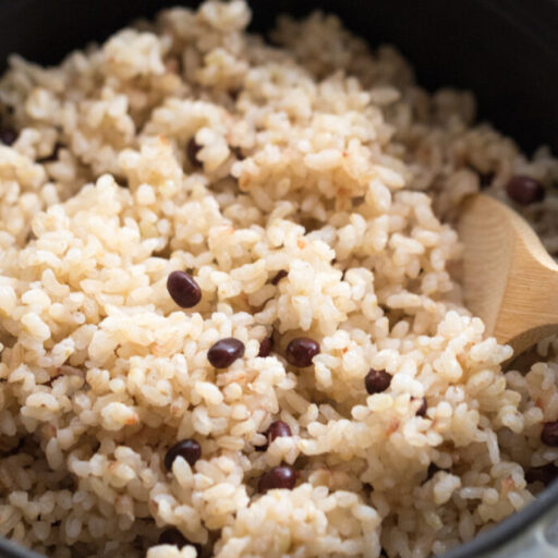 小豆入り玄米ごはん