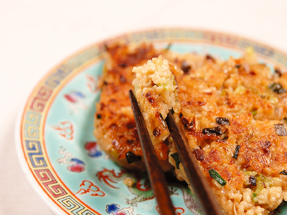 ギョウザの具のお焼き