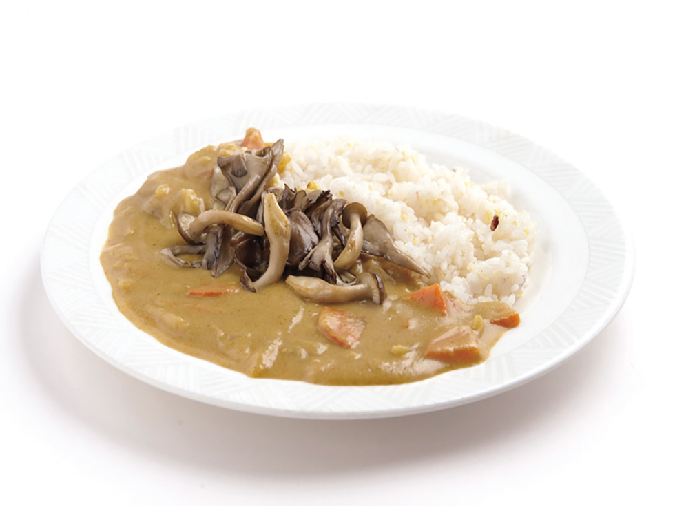 リンゴ風味の野菜カレー