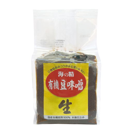 海の精 国産有機・豆味噌700g2